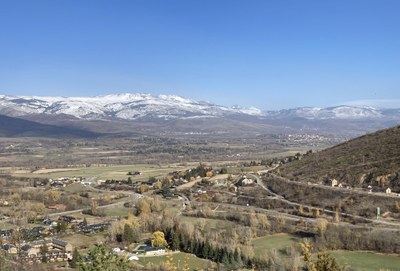La Cerdanya, des d'Alp, aquest cap de setmana passat (Foto: Ignasi Cervera)