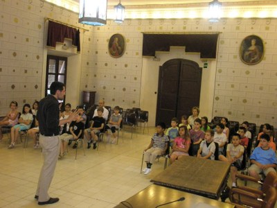 La Salle - Visita a l'Ajuntament de la Seu