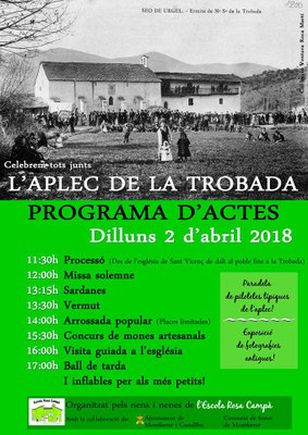 Cartell de l'Aplec de la Trobada