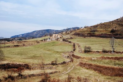 Les Valls d'Aguilar - Camí antic