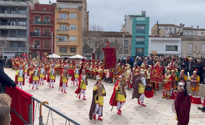 Els Armats d'Oliana, a la trobada d'àmbit català celebrada a Banyoles