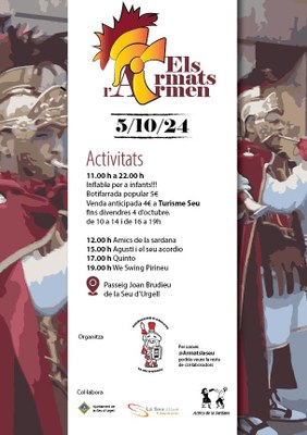 Jornada d'activitats organitzada pels Armats de la Seu