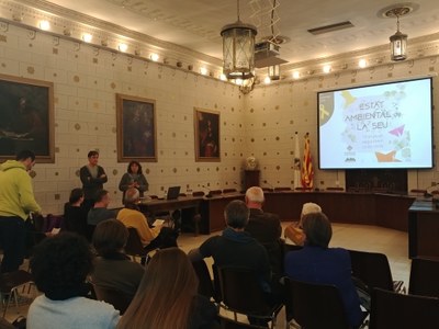 Presentació de l'estudi sobre l'estat ambiental de la Seu