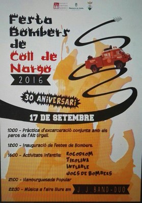 30è aniversari dels Bombers de Coll de Nargó