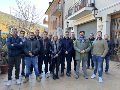 Trobada dels Bombers Voluntaris del Pallars Sobirà i el Jussà, a Sort (Foto: ACN)