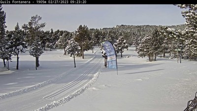 L'estació de Guils-Fontanera, aquest dilluns (Foto: Tot Nòrdic)