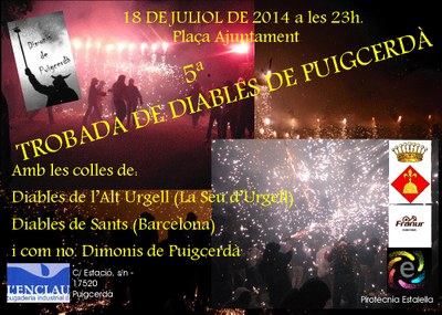 Trobada de Diables de Puigcerdà 2014 - Cartell
