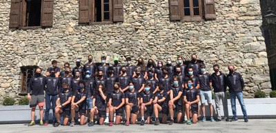Presentació dels equips nacionals d'esquí alpí d'Andorra 2021-2022 (FAE)