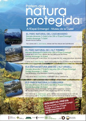 Espai Ermengol - Cartell del cicle Natura Protegida