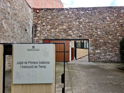Jutjats de Tremp (Foto: ACN / arxiu)