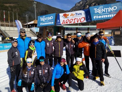 Participants catalans a l'Skiri Trophy, a les Dolomites (FCEH)