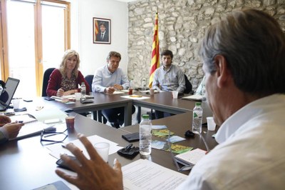 Reunió del Consell Director de l'Alt Pirineu i Aran (Foto: ACN)