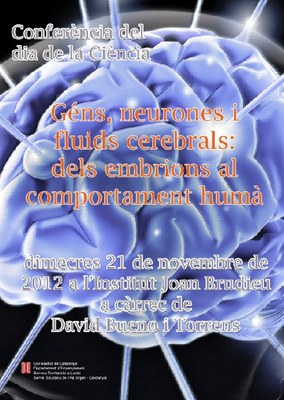 Cartell Setmana de la Ciència 2012 - IES Joan Brudieu
