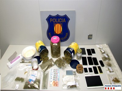 Substància intervinguda (Foto: Mossos d'Esquadra)