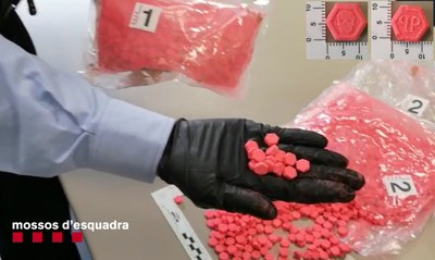 Droga intervinguda (Foto: Mossos d'Esquadra)