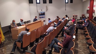 Reunió del Consell d'Alcaldes del Pallars Jussà (Foto: ACN)