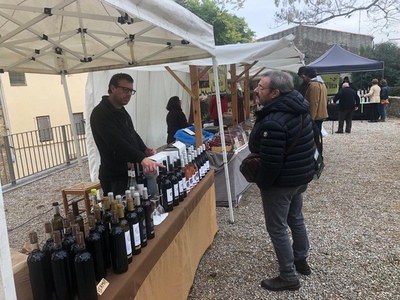 Mercat d'Olis i Vins a Martinet de Cerdanya (Fotografia d'arxiu/Eixmedia)