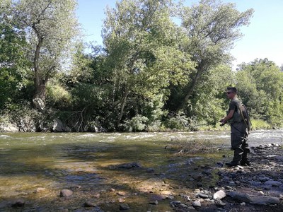 Pesca a l'Alt Urgell (Foto: arxiu)