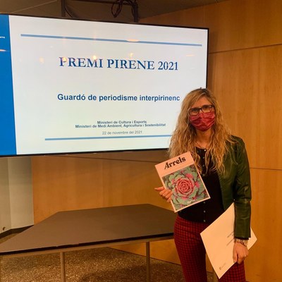 Eva Clausó, guardonada als Premis Pirene