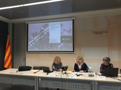 Presentació del projecte de Pressupostos de la Generalitat, a Tremp (@altpirineuaran)