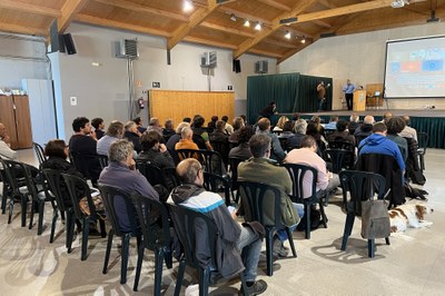 Jornada de debat sobre la presencia del llop als Pirineus (Foto: ACN)