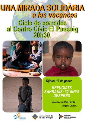 Cartell de solidaritat del Sàhara