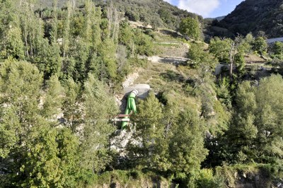 Pont de Bar - Obres minicentral