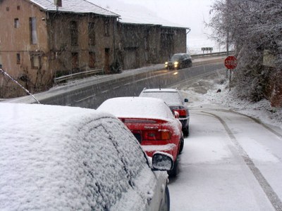 Neu a la N-260 (Castellciutat) 06.01.09