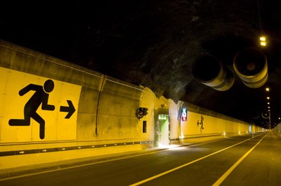 Túnel del Cadí - Interior