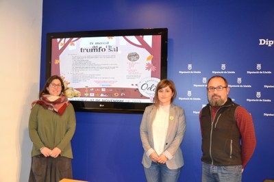 Presentació a la Diputació del Mercat del Trumfo i la Sal d'Odèn (Foto: Diputació de Lleida)