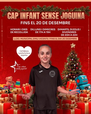 Campanya solidària del FC Pirineus 'Cap nen sense joguina'