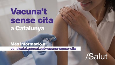 Vacunació sense cita prèvia