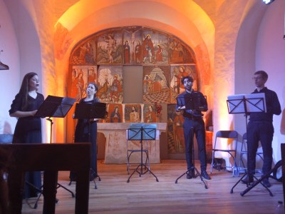 Concert del FeMAP a Sant Julià dels Garrics (Foto: Ajuntament de la Vansa i Fórnols)