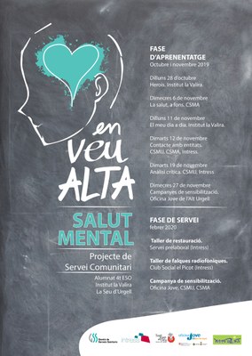 Projecte 'En veu alta. Parlem de salut mental'