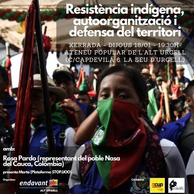 Xerrada a la Seu d'Urgell sobre el poble Nasa del Cauca