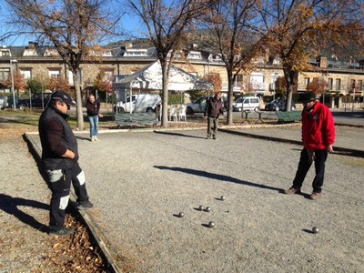 Concurs de petanca a les pistes municipals (Foto: Petanca Seu)