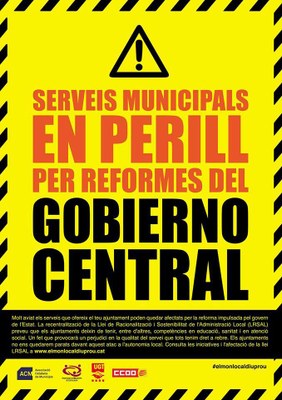 Reforma Administració Local - Campanya en contra