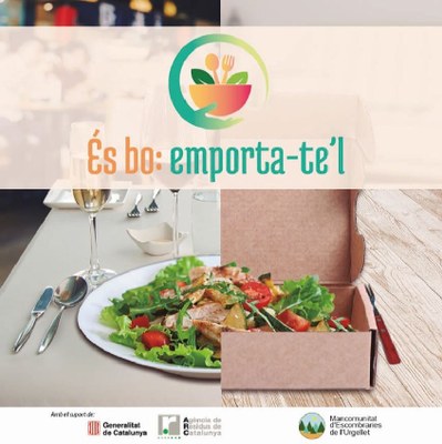 Campanya 'És bo. Emporta-te'l', de la Mancomunitat d'Escombraries de l'Urgellet