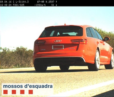 Imatge de la infracció