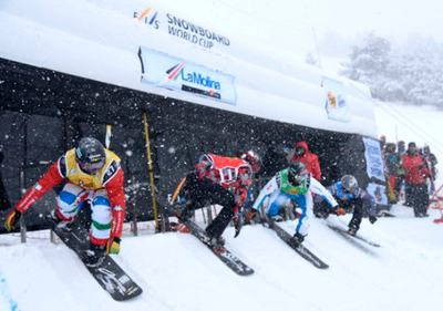 Competició de la Copa del Món d'SBX a la Molina