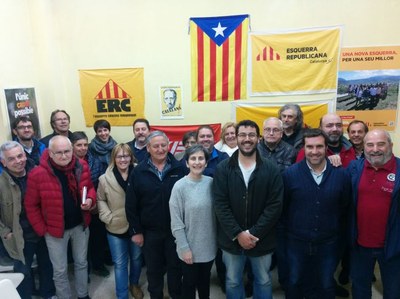 Reunió d'electes i militants d'ERC a l'Alt Urgell