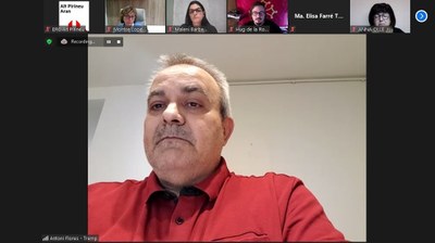 Antoni Flores, a la presentació dels candidats pirinencs d'ERC per a les eleccions al Parlament
