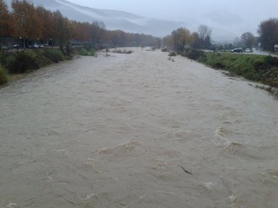 El riu Segre al pas per la Seu