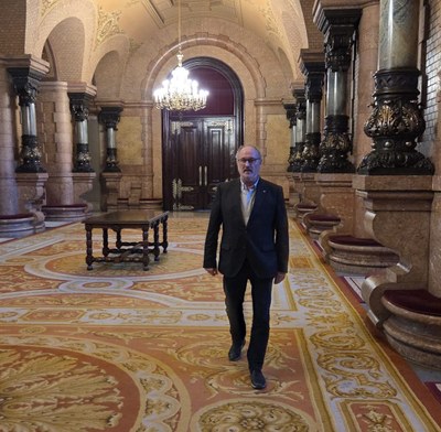 El diputat Pepe Vidal, d'ERC, al Parlament de Catalunya (Foto: ERC)