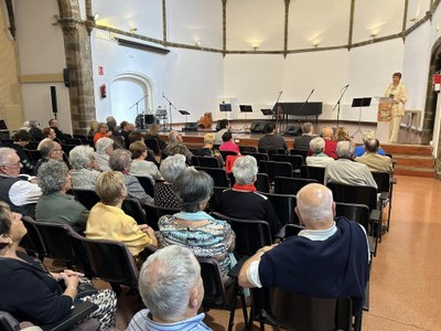 Intervenció de Paqui Gómez a l'última jornada de la Festa de la Gent Gran de la Seu