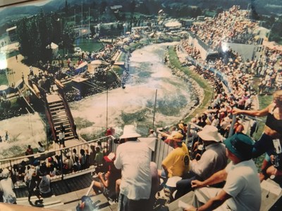 Competició olímpica d'eslàlom de Barcelona'92, al Parc del Segre