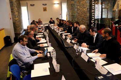 Constitució de la Taula de Treball del Pallars Sobirà per als Jocs Olímpics d'Hivern (ACN)