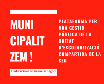 La plataforma reivindica la municipalització del servei