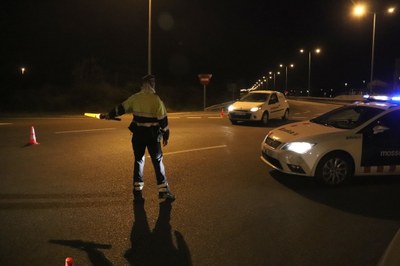 Control nocturn dels Mossos d'Esquadra (Foto d'arxiu/ACN)