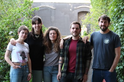 Integrants de les llibreries La Lluerna i El Refugi (Foto: La Traça Cultural)